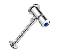 Sxhlseller Válvula de Descarga para Urinario con Botón Pulsador, Válvula de Descarga Manual, de para Urinario Tipo Empuje, de con Retardo, Acero Inoxidable, en un Paso, Recubrimiento Brillante, con