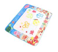 Sxhlseller Water Doodle Mat para Niños, Tablero de Escritura de Pintura Reutilizable Grande de 39,4 X 31,5 Pulgadas con 4 Bolígrafos y Accesorios para Diversión Educativa Creativa en Casa y Viajes