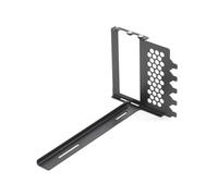 SXJ-B - Soporte vertical para GPU de metal, soporte convertidor de ángulo de GPU, soporte de metal para PC de escritorio, soporte de montaje ajustable GPU
