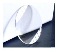 SXJY Lente de Repuesto for Espejo de Reloj de cúpula Simple - 30 mm a 40,5 mm, 1,2 mm de Grosor, Alta precisión(34mm)