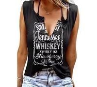 Sxkayxr Camiseta sin Mangas Mujer Cuello en V Casual Camiseta Mujer Verano Elegante Sexy Sleeveless tee Shirts