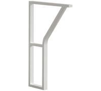 SXKLLYX Patas de Muebles Resistentes, Patas de Mesa de Metal con Almohadillas de Ajuste, Capacidad de Peso de 150 KG, Instalación Rápida para Bricolaje(White,40 * 72cm)