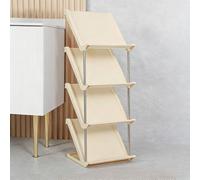 SXKLYRF Zapatero Apilable Vertical Estrecho de 2/3/4/5/6/7/8 Niveles, Organizador Zapatos para Armario, Entrada, Puerta de Entrada y Sala de Estar(Black,27x27x80cm/11x11x32in)