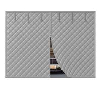 Sxlawesom Cortina Aislante térmica para Puertas, Cubierta de Puerta de algodón Grueso para garajes, centros comerciales y graneros.(10 * 8FT)