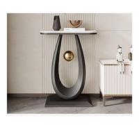 Sxlawesom Mesa de recibidor, Consolas para la Entrada, Mesa de sofá Estrecha para la Sala de Estar(White#E,75x30x50cm)