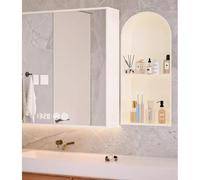 Sxlawesom Nicho de Ducha LED, Nicho de Pared de Acero Inoxidable con luz, Repisa de Ducha empotrada para Pared de TV, Cocina y baño(Blanco,62x28x15cm)