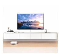 Sxlawesom Soporte de TV Flotante Montaje en Pared Consola Multimedia con múltiples Compartimentos de Almacenamiento Banco Flotante para TV(Blanco,120x24x20cm)