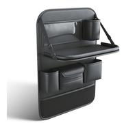 SXLGDW Organizadores para el Asiento Trasero del Coche,Compatible para Mercedes-Benz SLK R170 R171 R172,Bolsa de Almacenamiento Trasera.,1-Black