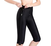 SXLLZSLC Fajas Moldeadoras de Piernas para Control de Barriga Leggings de Compresión para Mujer Body con Realce de Entrepierna Abierta Short Moldeador Después de la Liposucción Body Posparto