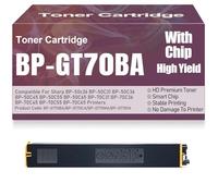 SXLXYOF Cartuchos de tóner compatibles Alto Rendimiento para Sharp BP-GT70BA BP-GT70CA BP-GT70MA BP-GT70YA: BP-50c26 BP-50C31 BP-50C36 BP-50C45 BP-50C55 BP-50C65 BP-70C31 BP-70C36,Yellow-BP GT70