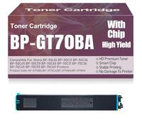 SXLXYOF Cartuchos de tóner compatibles Alto Rendimiento para Sharp BP-GT70BA BP-GT70CA BP-GT70MA BP-GT70YA: BP-50c26 BP-50C31 BP-50C36 BP-50C45 BP-50C55 BP-50C65 BP-70C31 BP-70C36,Cyan-BP GT70