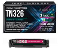 SXLXYOF Cartuchos de tóner DCP L8400CDN L8450CDW con Chip TN326BK TN326C