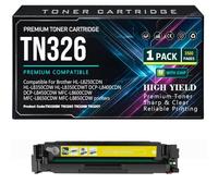 SXLXYOF Cartuchos de tóner DCP L8400CDN L8450CDW con Chip TN326BK TN326C