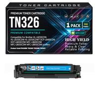SXLXYOF Cartuchos de tóner DCP L8400CDN L8450CDW con Chip TN326BK TN326C