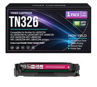 SXLXYOF Cartuchos de tóner HL L8250CDN L8350CDW L8350CDWT TN326BK TN326C