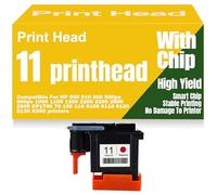SXLXYOF para HP Cabezal de impresión 11 C4810A C4811A C4812A C4813A para HP Designjet 500 510 800 500ps 800ps 1000 1100 1200 2200 2600 2800 70 100 110 Impresoras,Magenta-11 Printhead