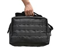 SXMA Bolsa de almacenamiento para portón trasero, juego de 3 piezas, tela Oxford 600D, impermeable, de alta densidad, hebilla de plástico fuerte para Jeep P Wrangler JK 2007-2017