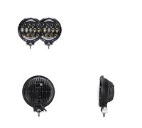 SXMA Faro LED de 7 pulgadas H7 - Luz alta aprobada para Je e P Wrangler JK (todoterreno, SUV, camiones) | Luz de trabajo para conducción y luces auxiliares