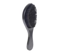 Sxmrmnx 1 peine curvo negro para barba, cepillo de cerdas de madera de , peine de peinado para hombre para el cuidado del cabello