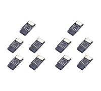 Sxmrmnx 10 adaptadores de conector frontal USB 2.0 de 9 a tipo C A-KEY para placa base USB 3.2 tipo E
