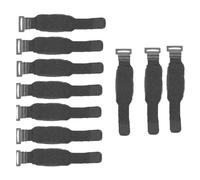 Sxmrmnx 10 bandas de para guitarra eléctrica, accesorios para instrumentos musicales, protector de cuerda, banda amortiguada de 185 mm