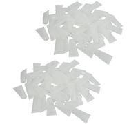 Sxmrmnx 100 de loción vacías de tubo rellenable de 15 ml, tubo suave con tapa, para viaje, para maquillaje, recargables