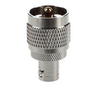 Sxmrmnx 2 adaptadores coaxiales BNC hembra a UHF macho PL259