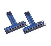 Sxmrmnx 2 adaptadores de expansión tipo T para interfaz de programación gráfica Microbit Breadboard Python para Microbit