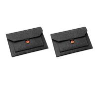Sxmrmnx 2 fundas suaves para portátil Air Pro Retina 13 para tablet, color gris oscuro