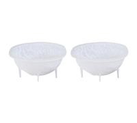 Sxmrmnx 2 moldes de vela con forma de cerebro 3D de Halloween, gel de sílice para hacer velas, pilares de resina, aromaterapia, velas, jabón, flores y manualidades