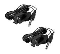 Sxmrmnx 2 pastillas de clip para guitarra acústica, mandolina, bouzouki, violín, banjo, ukelele