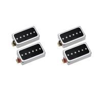 Sxmrmnx 2 pastillas para guitarra eléctrica P90, tamaño Humbucker, cuello de y puente para guitarra, piezas y accesorios