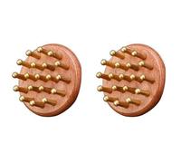 Sxmrmnx 2 peines de masaje meridiano Gua Sha, herramienta de masaje para terapia de madera, peines de masaje para circulación sanguínea, masajeador de raspado