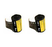 Sxmrmnx 2 rollos de película de color ECN-2 de 35 mm, película negativa de 35 mm, 8EXP, para 135 cámaras NT tipo 135