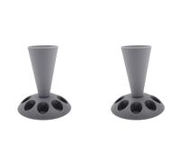 Sxmrmnx 2 soportes para bolsas de pastelería con 8 ranuras, soporte de plástico para bolsas de pastelería para kit de decoración de pasteles