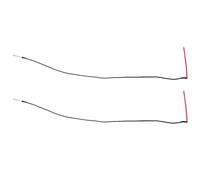 Sxmrmnx 2 soportes para guitarra acústica, puente piezoeléctrico, color rojo, para guitarra acústica, pieza de instrumento musical