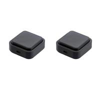 Sxmrmnx 2 teclados grandes personalizados de una tecla, programables por USB, macro, botón de acceso directo, copiar y pegar, mini teclado