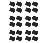 Sxmrmnx 24 paneles acústicos de espuma de absorción de sonido para estudio, 12 x 12 x 24 cm