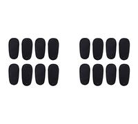 Sxmrmnx 24 parches de ojo negro para gafas para ambliopía de ojo perezoso para niños