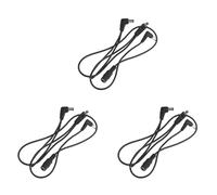 Sxmrmnx 3 cables de cobre para cables de cadena de margaritas para efectos de guitarra, adaptador de fuente de alimentación, divisor