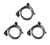 Sxmrmnx 3 cables Mini SAS HD de 12 G a U.2 / SFF-8643 a SFF-8639 de 0,5 m con fuente de alimentación de 15 , apto para SSD U.2