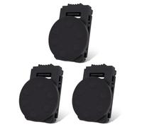 Sxmrmnx 3 clips magnéticos para cinturón de herramientas, soporte magnético para cinturón, accesorios de cinturón de herramientas para destornillador de martillo