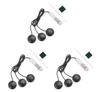 Sxmrmnx 3 pastillas de guitarra, 3 transductores piezoeléctricos para guitarra acústica, ukelele, mandolina, instrumentos