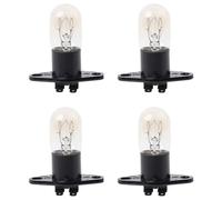 Sxmrmnx 4 bombillas de repuesto universales para horno microondas 250 V 2 A