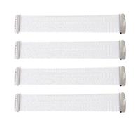 Sxmrmnx 4 correas de alambre para tambor, accesorios de 20 hebras de acero para tambores de 33 cm