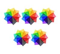 Sxmrmnx 45 filtros de luz de gel para corrección de color, superposiciones de colores, filtro de gel de iluminación para película, video, foto (multicolor)