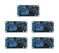 Sxmrmnx 5 temporizadores SRD-12VDC-SL-C NC con control de sincronización de 12 V CC