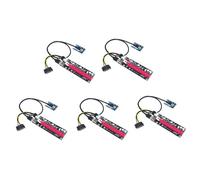 Sxmrmnx 5X Mini PCIe a PCI Express 16X Riser para laptop Tarjeta gráfica externa GDC BTC Miner MPCIe a PCI-E Slot Mining Card