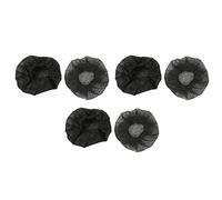 Sxmrmnx 600 fundas desechables negras para micrófono, para karaoke, antisalpicaduras, accesorios a prueba de polvo