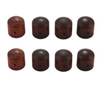 Sxmrmnx 8 pomos de madera para guitarra y bajo, control de volumen para tono de playa o volumen